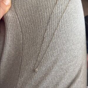 Dainty silver necklace!